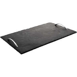 Slate serving platter with handles, GN 1/2 product photo