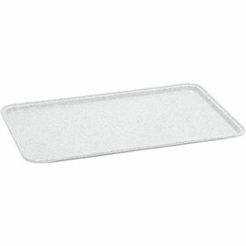 Polyester tray GN 1/1, fiberglass reinforced, granite-colored product photo  S