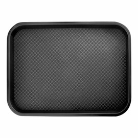 Fast food tray 305 x 410 mm, black product photo
