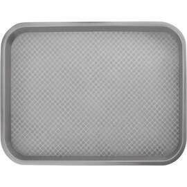 Fast food tray 350 x 450 mm, grey product photo