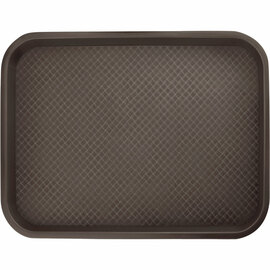 Fast food tray 350 x 450 mm, brown product photo