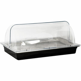 Sunnex cooling tray GN 1/1, made of polycarbonate, black, suitable for GN 1/1 (65 mm) product photo