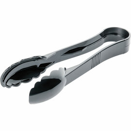 Salad tongs made of polycarbonate, black, length 23 cm product photo