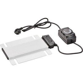 Electric heating element, with control knob, 0.40 kW, 230 x 200 mm (W x D) product photo