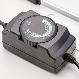 Electric heating element, with control knob, 0.40 kW, 230 x 200 mm (W x D) product photo  S
