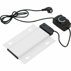 Electric heating element, with control knob, 0.7 kW, 250 x 200 mm (W x D) product photo