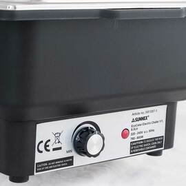 Electric chafing dish, plastic tray GN 1/1 product photo  S