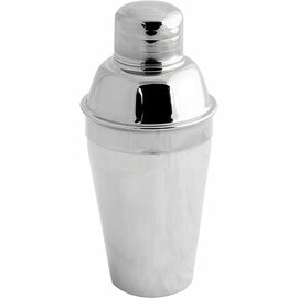 Cocktail shaker 0.5 liters, three-part product photo