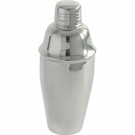 Cocktail shaker 0.7 liters, three-piece product photo