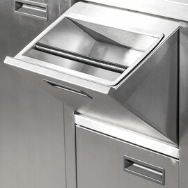 Work table for coffee machine, with upstand, 1500 x 700 x 1000 mm (W x D x H) product photo  S