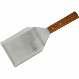 Spatula with wooden handle, blade length 14 cm product photo