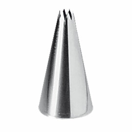 Star nozzle, stainless steel, Ø 6 mm product photo