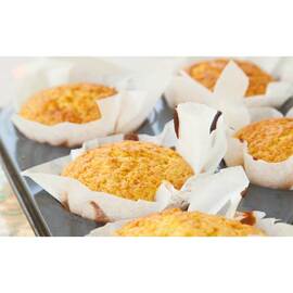 Coated baking paper, cut to size 530x325 mm each, 500 pieces, white product photo  S