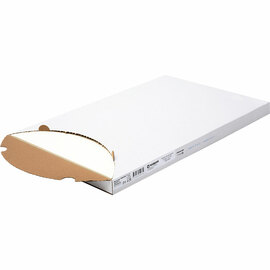 Coated baking paper, cut to size 530x325 mm each, 500 pieces, white product photo  S