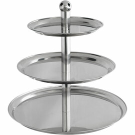 Etagere with ball handle, 3-tier, height 50 cm product photo