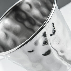 Dip bowl made of stainless steel, hammered finish, Ø 72 mm, 120 ml product photo  S