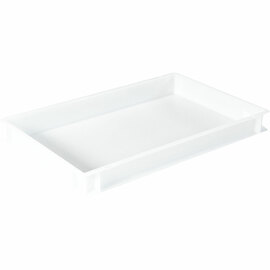 Pizza ball container, polyethylene 600x400x100 mm (WxDxH) product photo