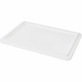 Lid for pizza ball container, polyethylene 400x300x100 mm (WxDxH) product photo