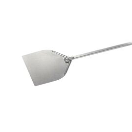 Pizza peel made of aluminum, square peel 320x300 mm, total length 1520 mm product photo