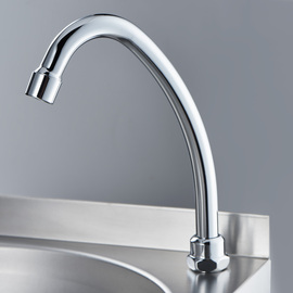Knee-operated hand wash basin, including faucet, wall-mounted, 400 mm x 400 mm x 225 mm (W x D x H) product photo  S