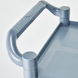 Plastic serving trolley with three shelves, 860 x 425 x 910 mm (W x D x H) product photo  S