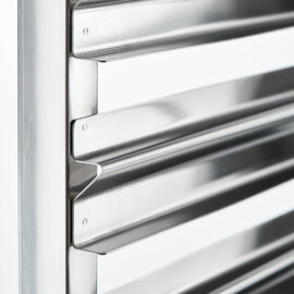 Tray trolley made of stainless steel, suitable for 14 x GN 1/2, 590 x 670 x 1735 mm (W x D x H) product photo  S