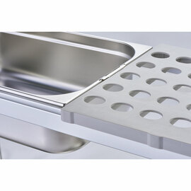 Storage rack with GN1/1 - holder 1120x360x180 mm (WxDxH) product photo  S