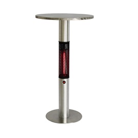 Electric table heater, Ø 600 mm, height 1100 mm product photo