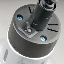 Heat lamp for ceiling mounting, silver, 0.25 kW, Ø 173 mm product photo  S