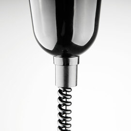 Heat lamp for ceiling mounting, black, 0.25 kW, Ø 290 mm product photo  S