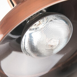 Heat lamp for ceiling mounting, bronze, 0.25 kW, Ø 290 mm product photo  S