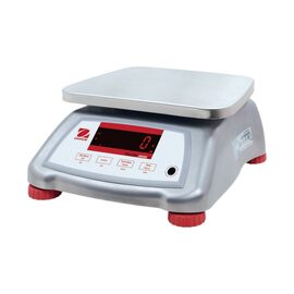 Waterproof kitchen scale, capacity 6 kg, graduation 1 g, dimensions 256 x 280 x 121 mm (W x D x H) product photo
