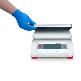 Kitchen scale, capacity 30 kg, division 5 g, dimensions 255 x 305 x 115 mm (W x D x H) product photo  S