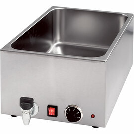 Bain-Marie with drain tap GN1/1 200 mm height product photo
