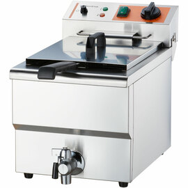 CATERINA deep fryer, 10 liters, with drain tap, 300x510x390 mm (WxDxH), 3 kW 230V product photo