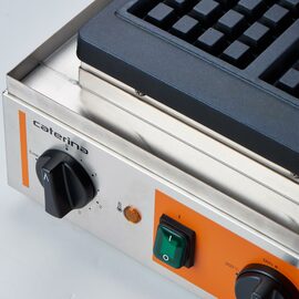 Waffle iron CATERINA, non-stick coated plate, 320x380x240 mm, 1.5 kW 230 V product photo  S