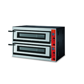 GGF pizza oven with two chambers for 12 pizzas of 300 mm each, 12.8 kW, 1150 x 735 x 750 mm (W x D x H) product photo