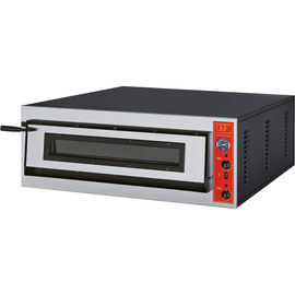GGF pizza oven with one chamber for 9 pizzas of 300 mm each, 9.6 kW, 1150 x 1020 x 420 mm (W x D x H) product photo