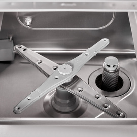Bistro glasswasher, including rinse aid dispenser, detergent dispenser and drain pump, 230V, 2.77 kW product photo  S