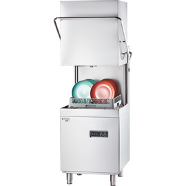 Hood-type dishwasher Aqua H3 including rinse aid and detergent dosing pump, 400V, 6.8 kW product photo  S