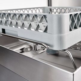 Hood-type dishwasher Aqua H3 including rinse aid and detergent dosing pump, 400V, 6.8 kW product photo  S