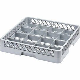 Dishwasher basket for glasses and cups, 16 compartments, 500 x 500 mm product photo