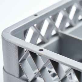 Dishwasher basket for glasses and cups, 16 compartments, 500 x 500 mm product photo  S