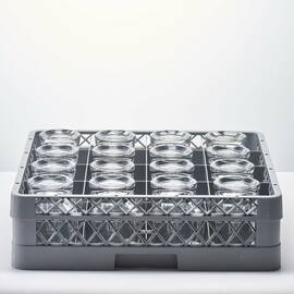 Dishwasher basket for glasses and cups, 16 compartments, 500 x 500 mm product photo  S