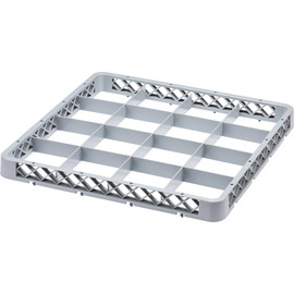 Top rim for dishwashing basket 500x500 mm, 16 compartments product photo