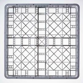 Dishwasher basket for glasses and cups, 25 compartments, 500 x 500 mm product photo  S