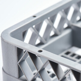 Dishwasher basket for glasses and cups, 49 compartments, 500 x 500 mm product photo  S