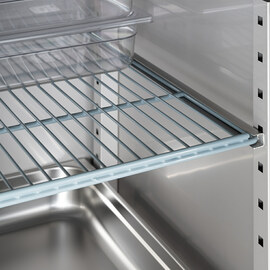 Starline double-door freezer with wheels, GN 2/1 product photo  S