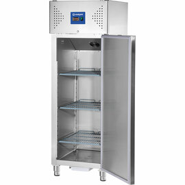 Stainless steel refrigerator, GN 2/1, 680x810x2010 mm (WxDxH), 0.17 kW product photo  S