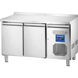 STARLINE refrigerated counter with two doors, GN1/1, 1365x700x875 mm (WxDxH), 368 L, with upstand product photo